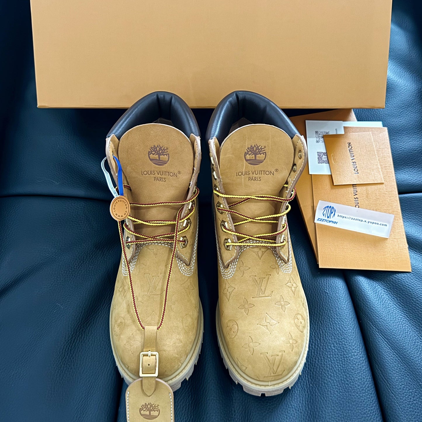 Louis Vuitton X Timberlands Brown - HYPER LIST