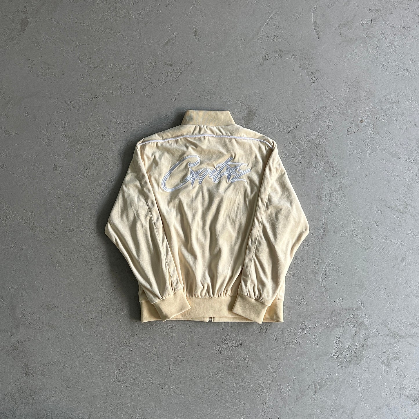 Corteiz Velour White Tracksuit