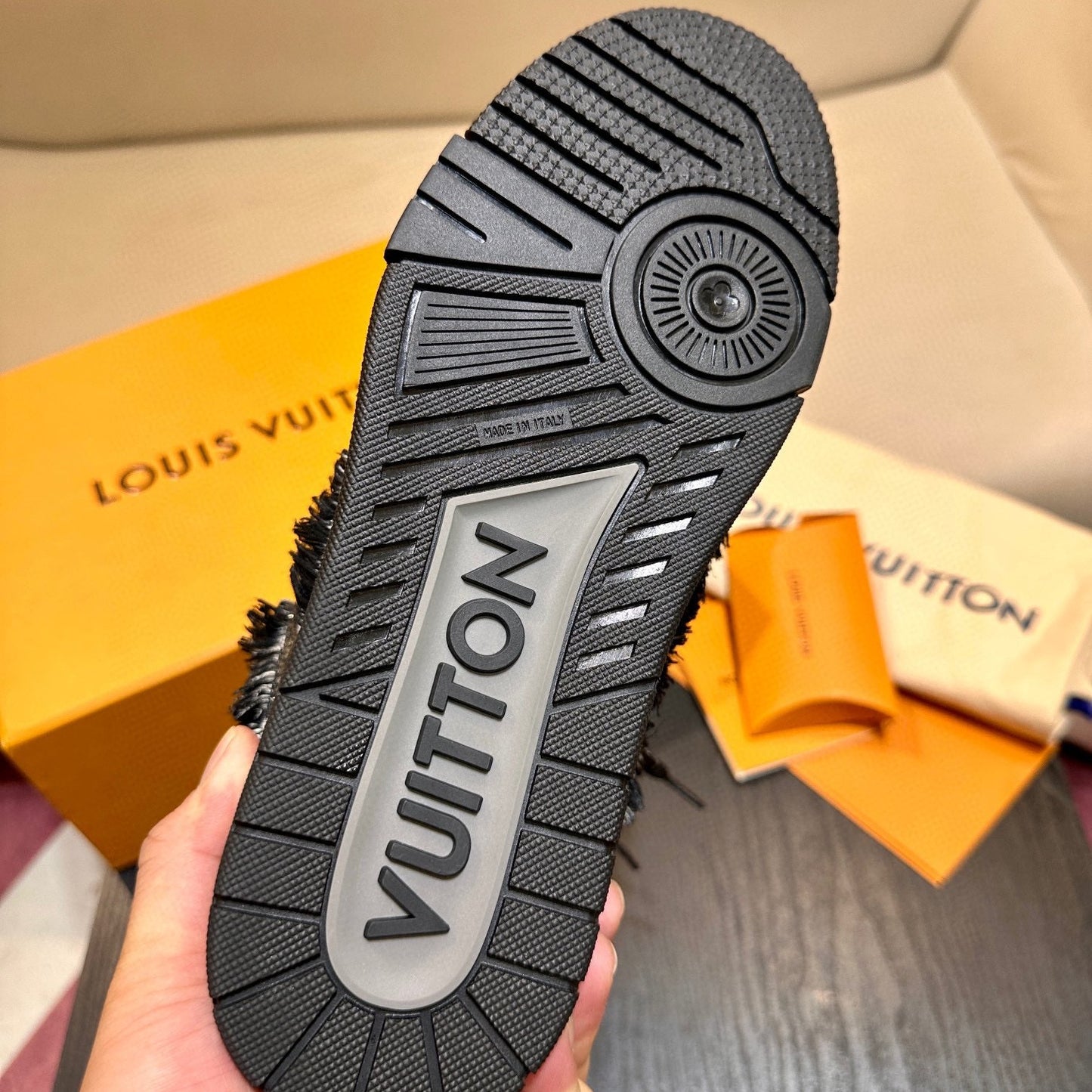 Louis Vuitton Skate Black Monogram - HYPER LIST
