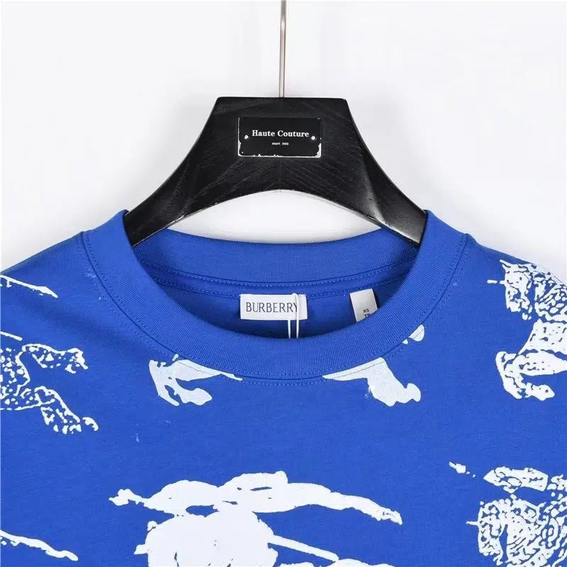 T-shirt Burberry Blue BY033