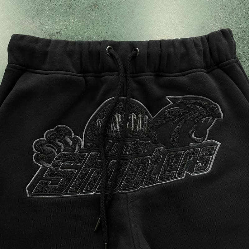 Conjunto Trapstar Shooters Black Monochrome - HYPER LIST