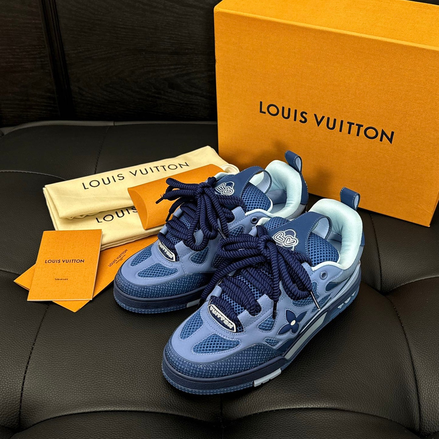 Louis Vuitton Skate Blue - HYPER LIST