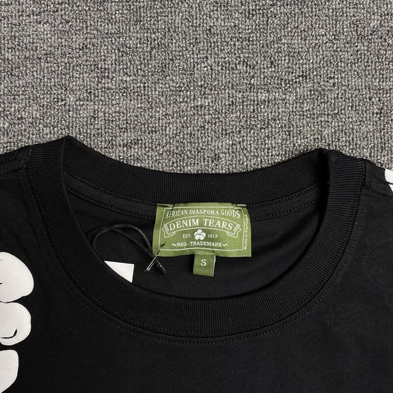 Camiseta Denim Tears Black - HYPER LIST