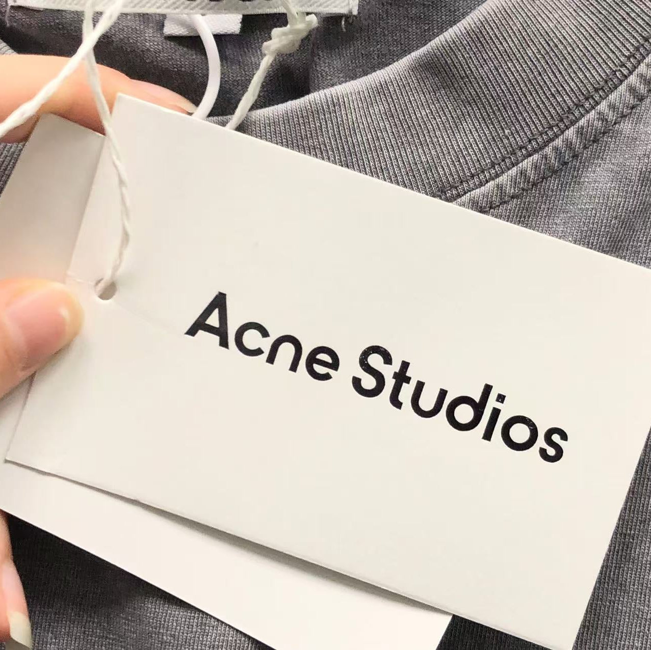 Acne Studios Gray T-Shirt - HYPER LIST