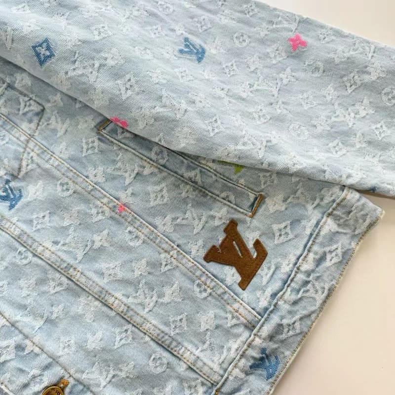 Jaqueta Louis Vuitton by Tyler, the Creator Monogram Denim - HYPER LIST