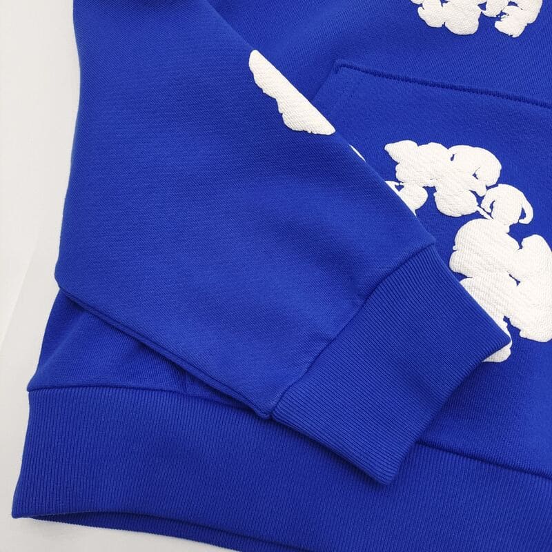 Moletom Denim Tears The Cotton Wreath Blue - HYPER LIST
