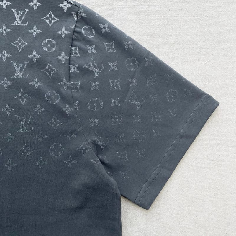 Camiseta Louis Vuitton Gradient Cotton Grey - HYPER LIST