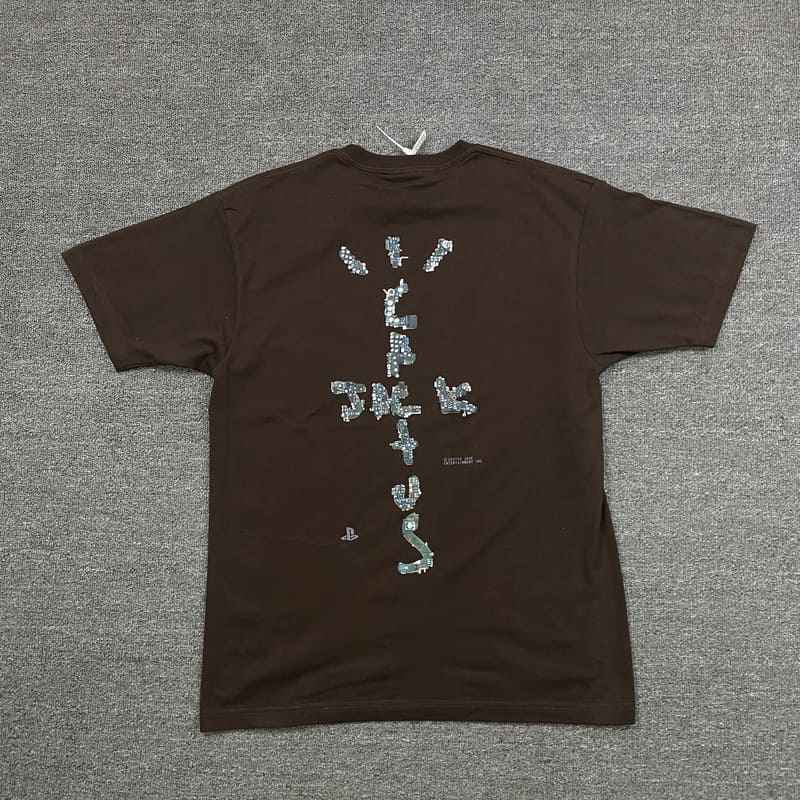 Camiseta Cactus Jack Travis Scott x Playstation - HYPER LIST