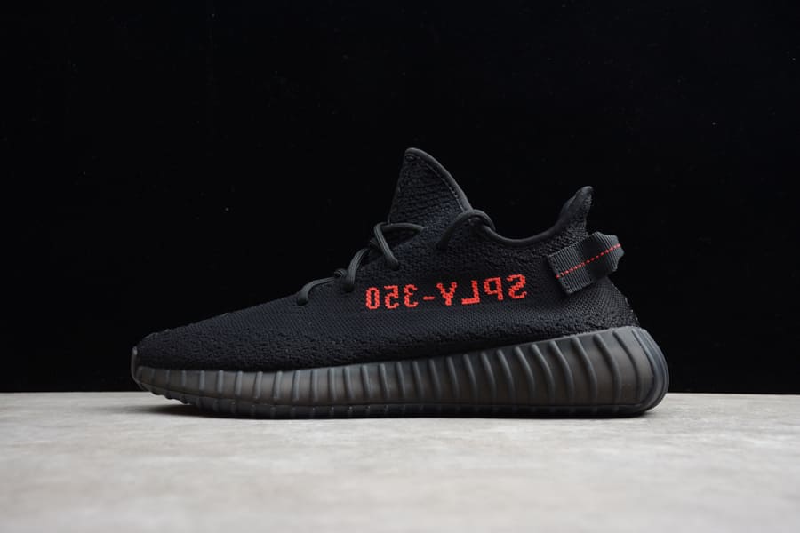 Adidas Yeezy 350 V2 Black Red - HYPER LIST