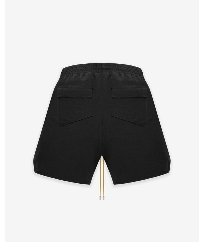 Rhude RH Logo Shorts All Black - HYPER LIST
