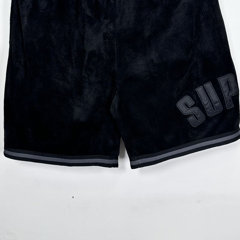 Shorts Supreme Ultrasuede Preto - HYPER LIST
