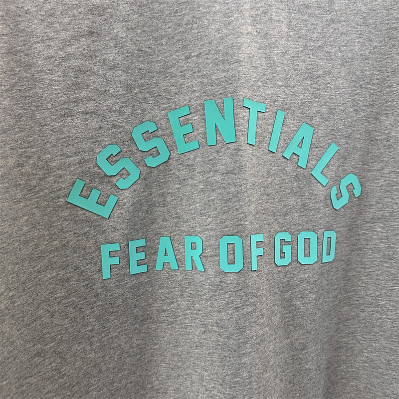 Camiseta Fear Of God Essentials Heavy Jersey Grey - HYPER LIST