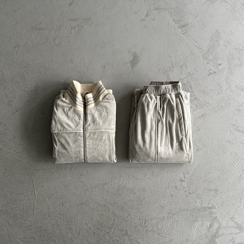 Conjunto Corteiz Veludo Cinza - HYPER LIST