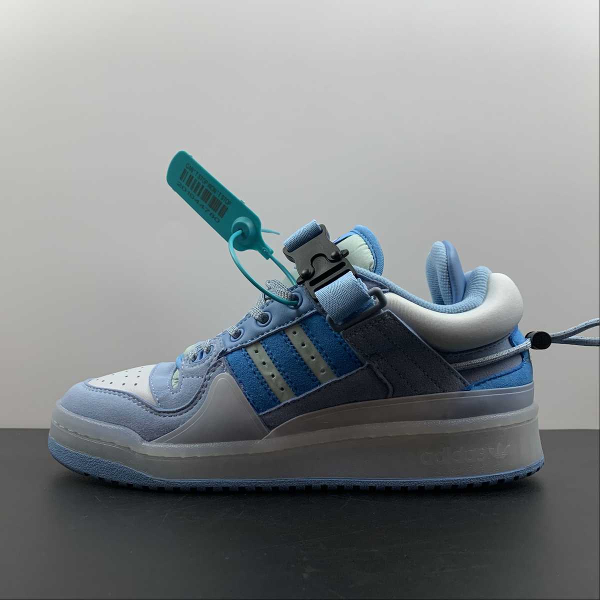 Bad Bunny x Adidas Forum Buckle Low Blue Tint - HYPER LIST