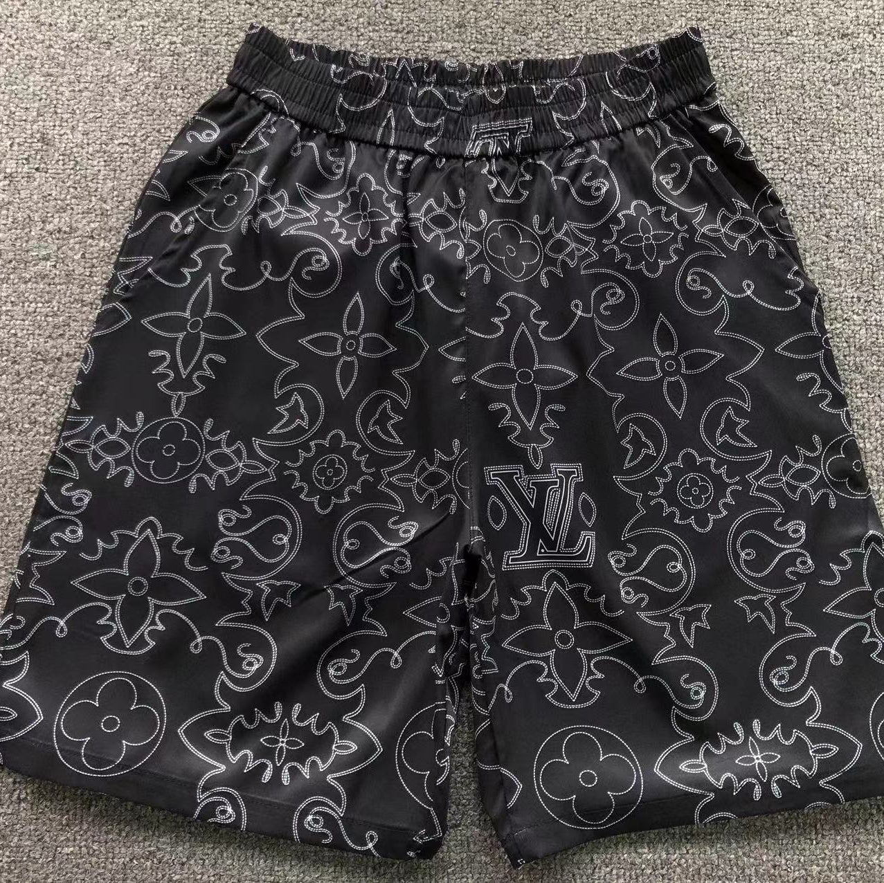 Louis Vuitton Black Short Set - HYPER LIST