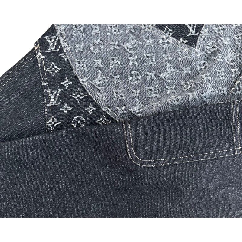 Calça Louis Vuitton Monogram Flower Denim - HYPER LIST