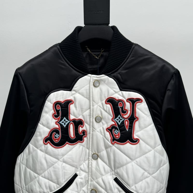 Jaqueta Bomber Louis Vuitton Bicolor Satin - HYPER LIST