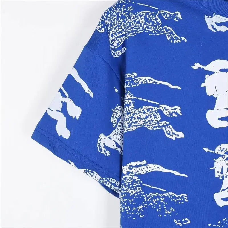 T-shirt Burberry Blue BY033