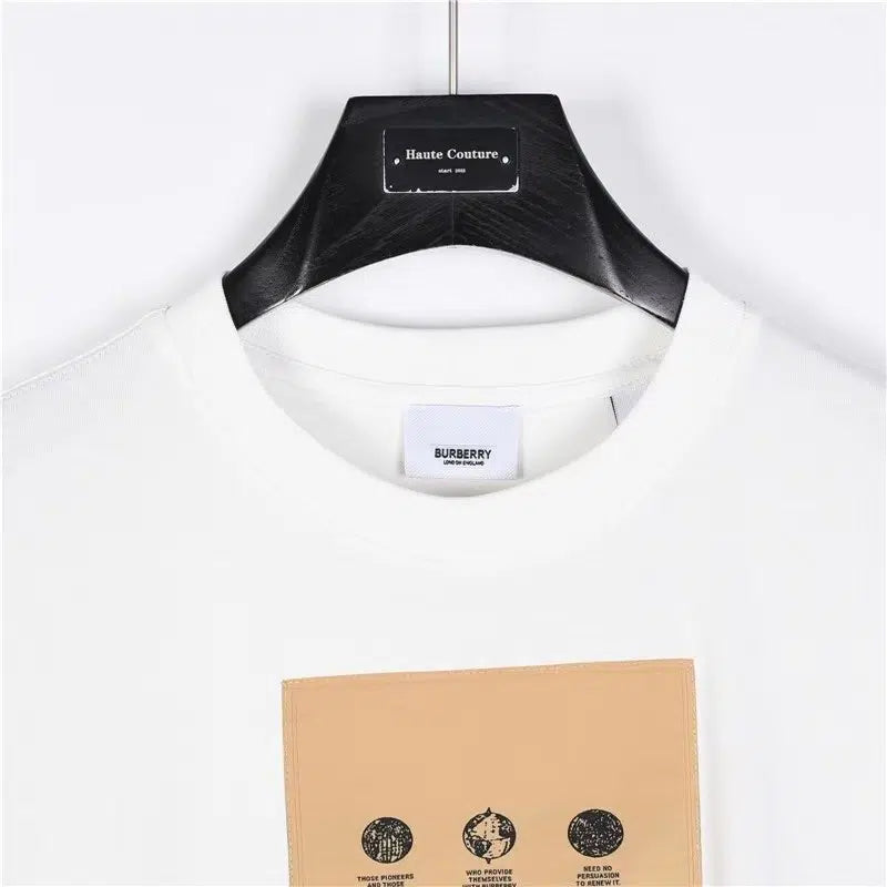 T-shirt Burberry White London England BY034