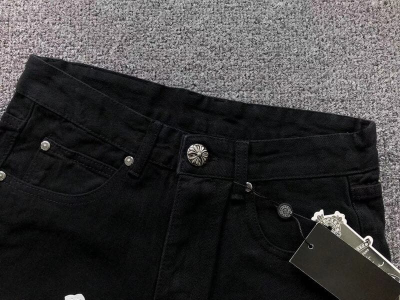 Calça Jeans Chrome Hearts Black - HYPER LIST