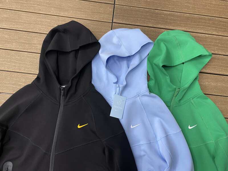 Moletom Nike x NOCTA Tech Fleece Stadium Green/Sail - HYPER LIST