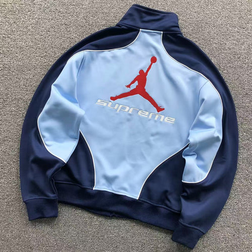 Supreme X Jordan Blue Tracksuit