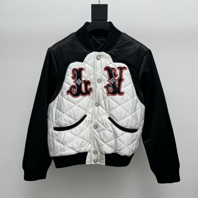 Jaqueta Bomber Louis Vuitton Bicolor Satin - HYPER LIST