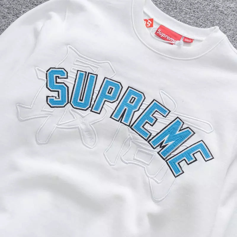 Moletom Supreme Kanji Logo White - HYPER LIST