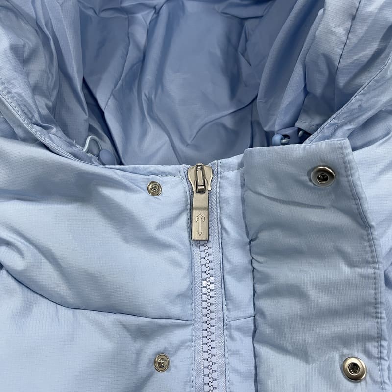 Jaqueta Puffer Trapstar Decoded 2.0 Ice Blue - HYPER LIST