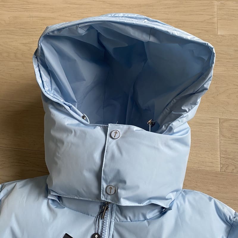 Jaqueta Puffer Trapstar Detachable Ice Blue - HYPER LIST