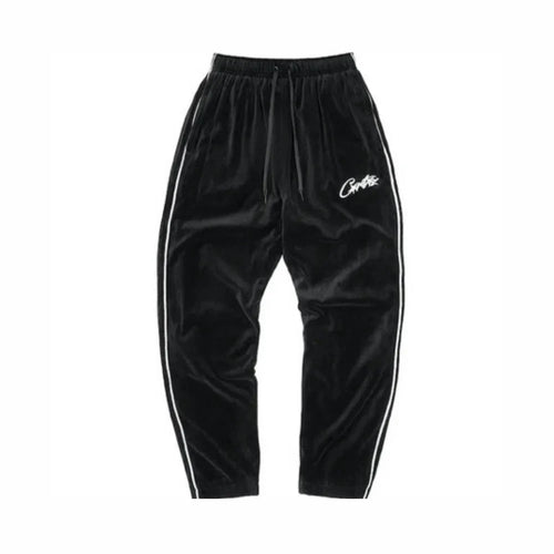 Calça Veludo Corteiz Preta - HYPER LIST