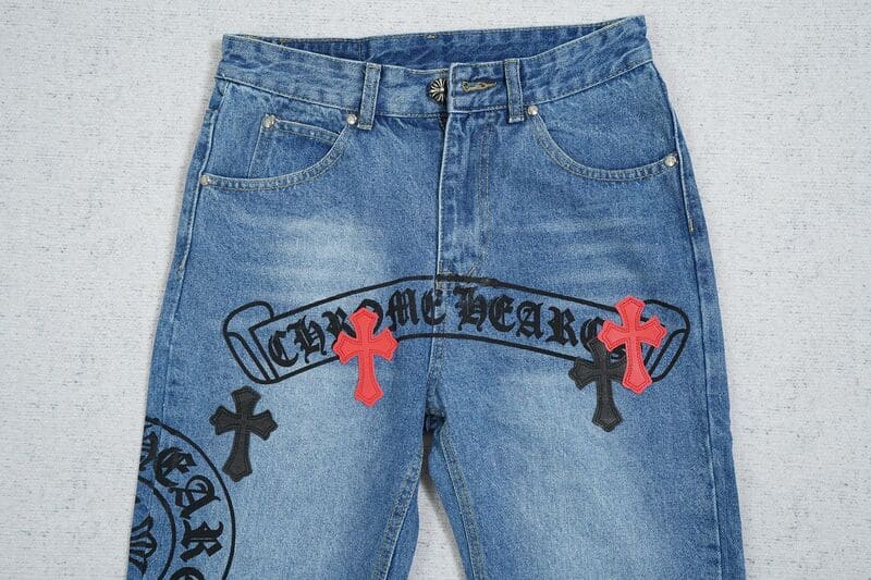 Calça Jeans Chrome Hearts - HYPER LIST