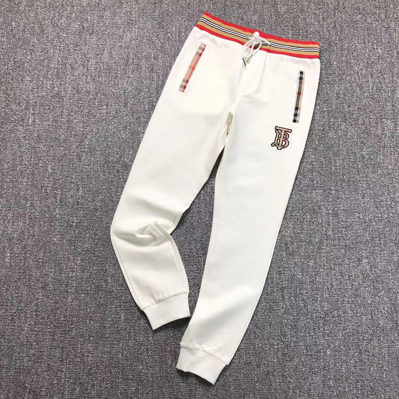 Burberry White Tracksuit