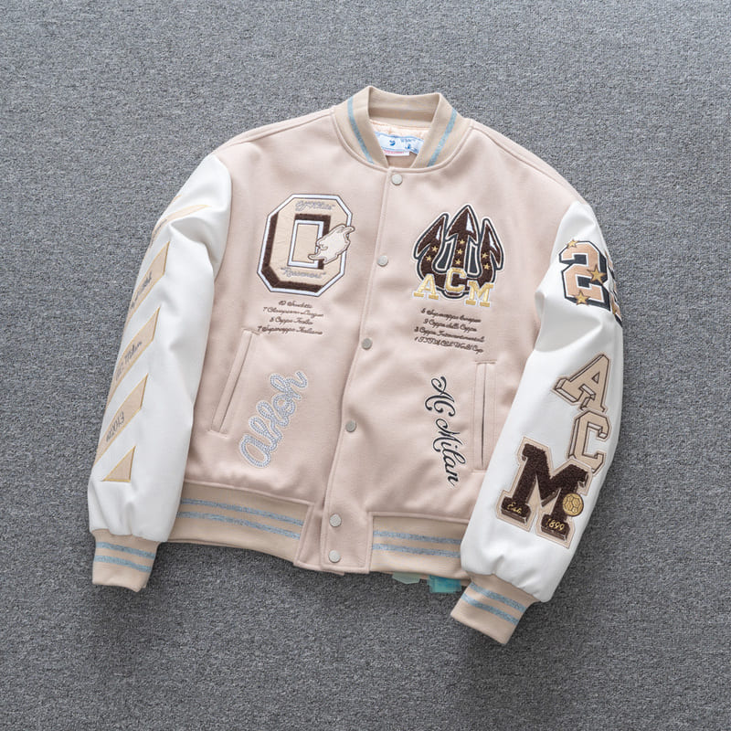 Jaqueta Varsity Off-White x AC Milan - HYPER LIST