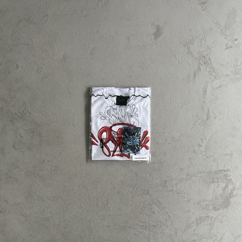 Camiseta Synaworld 'Syna Logo' White/Red - HYPER LIST