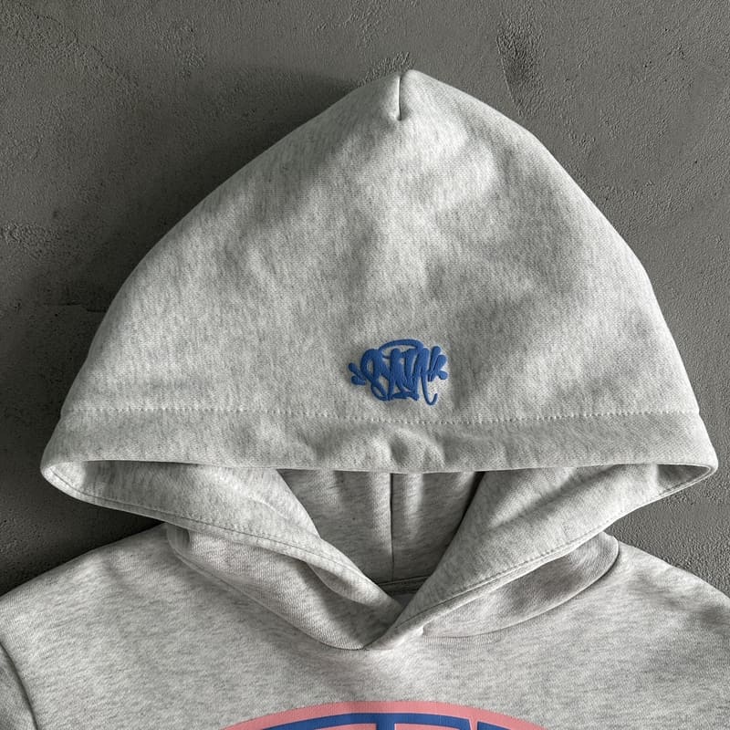 Conjunto Syna World College Logo Cinza/Rosa - HYPER LIST