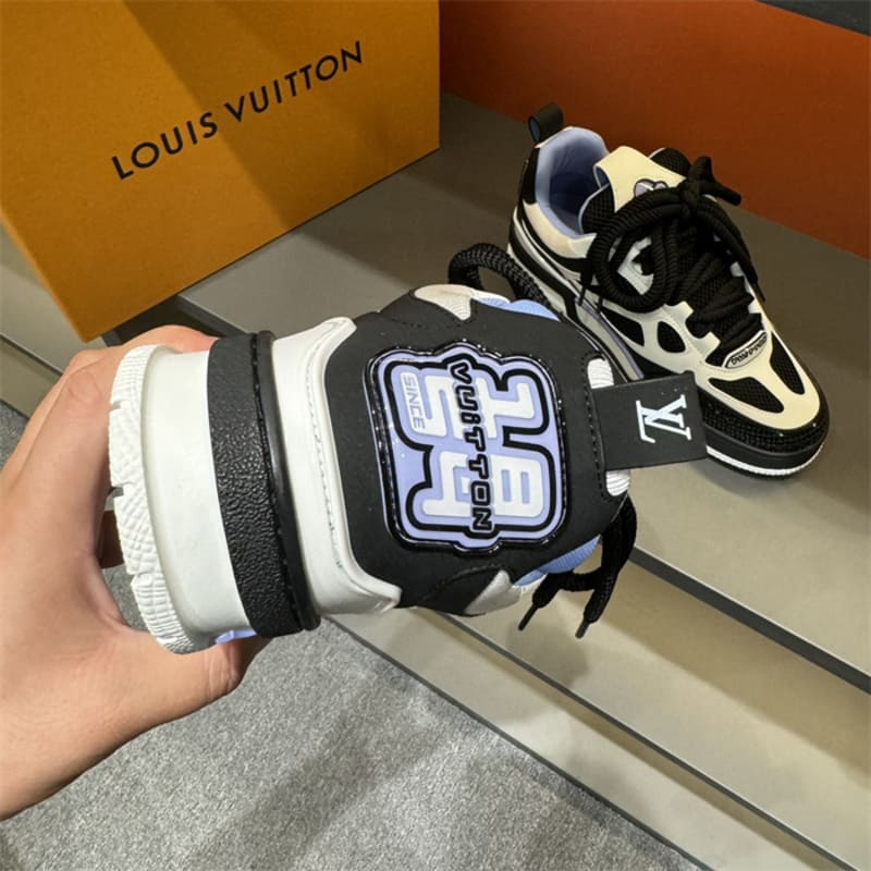 Louis Vuitton LV Skate Black White Light Blue - HYPER LIST