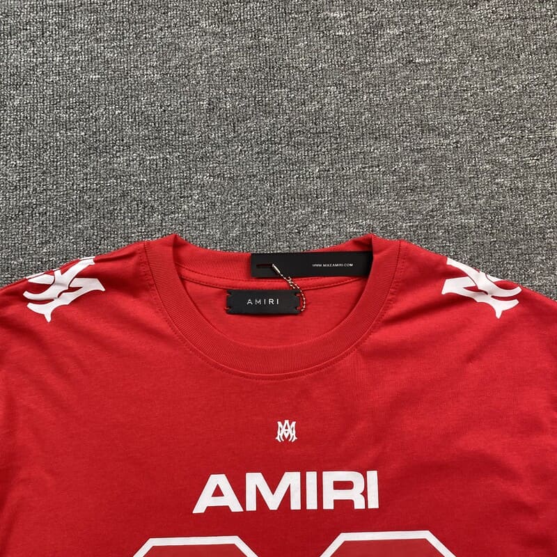 T-shirt rouge Amiri 22 SKATER