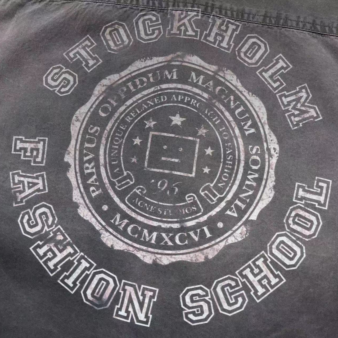 Acne Studios Polo Gray T-Shirt