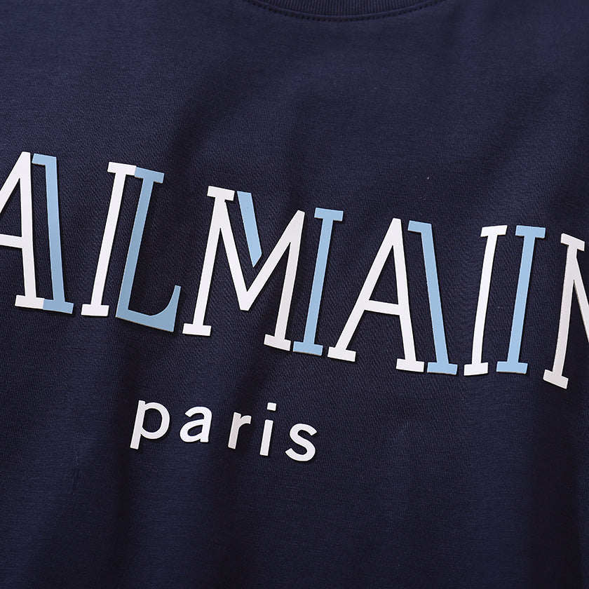 Balmain Blue T-Shirt - HYPER LIST