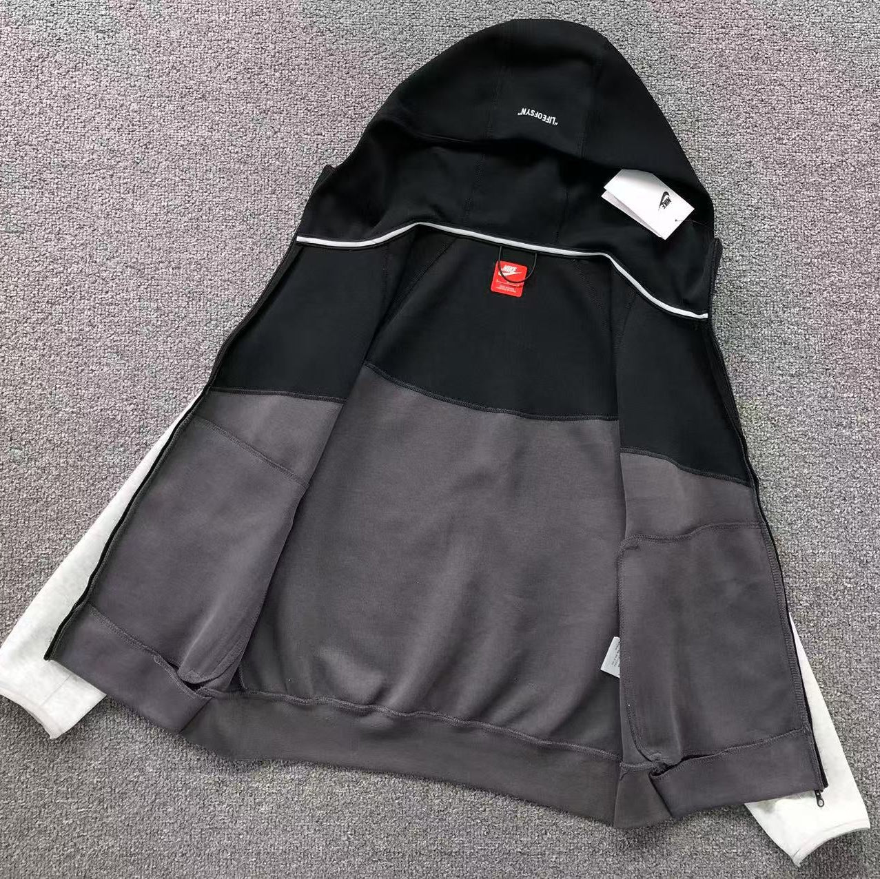 Syna World X Nike Tech Black Tracksuit