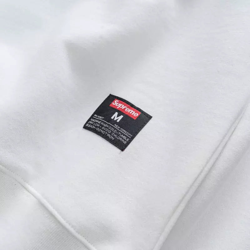 Moletom Supreme Kanji Logo White - HYPER LIST