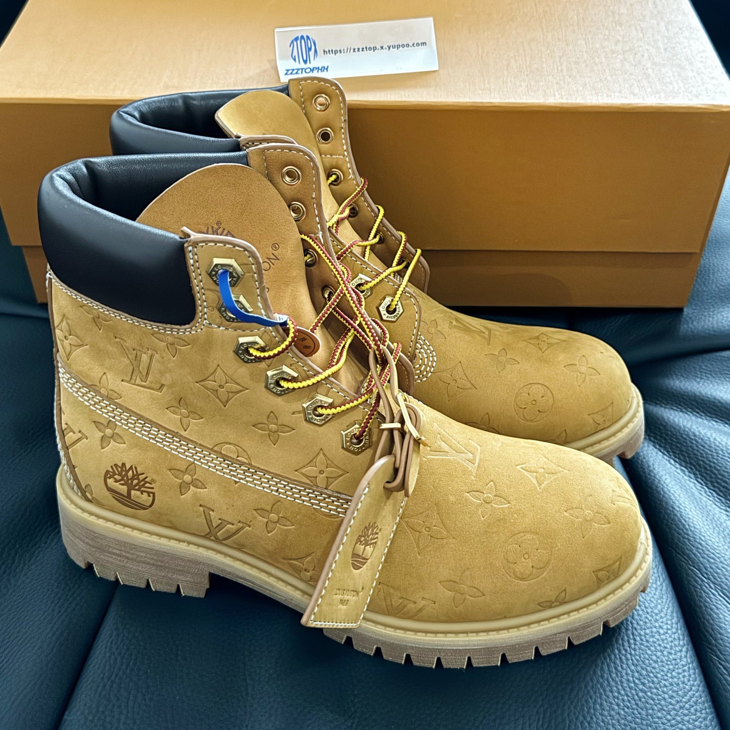 Louis Vuitton X Timberlands Brown - HYPER LIST