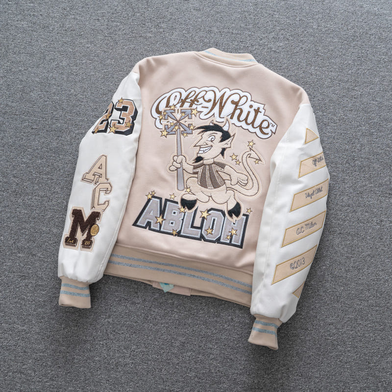 Jaqueta Varsity Off-White x AC Milan - HYPER LIST