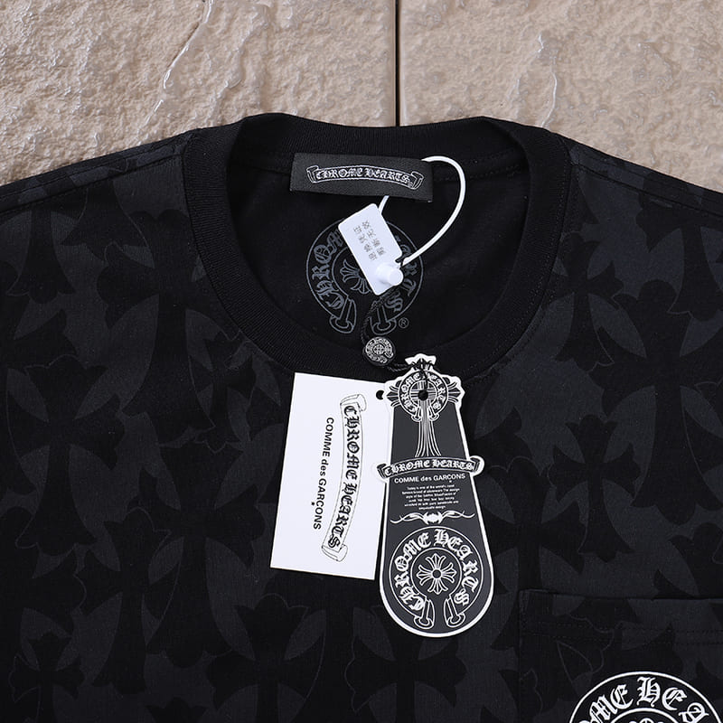 Camiseta Chrome Hearts Black Cross - HYPER LIST