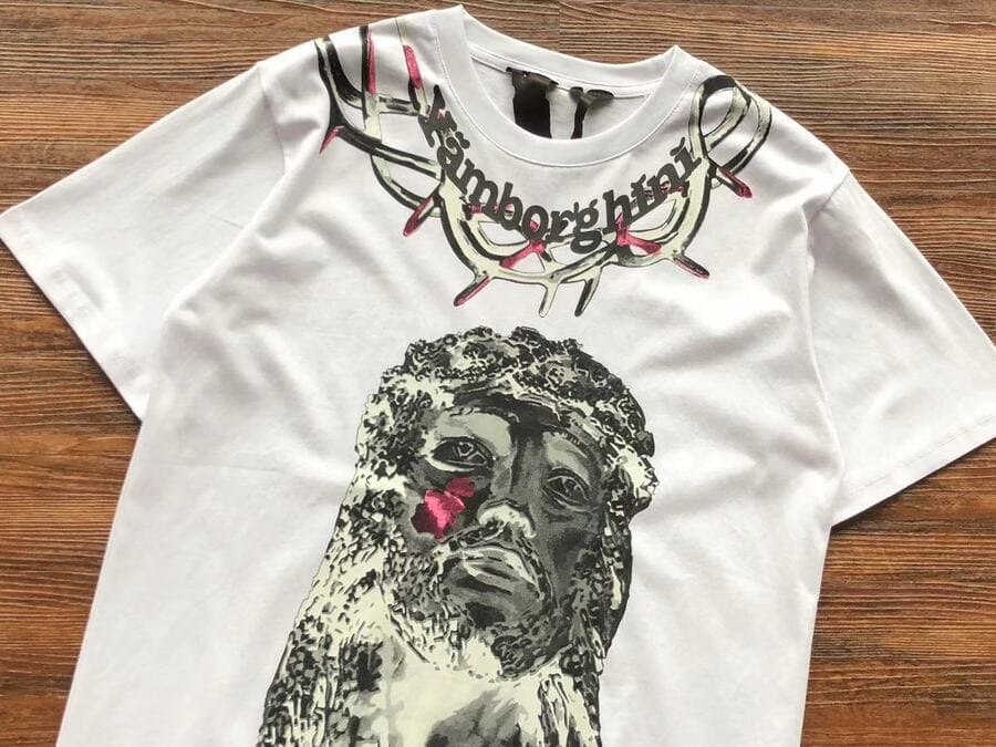 Camiseta Vlone Yams Day Jesus Piece White - HYPER LIST