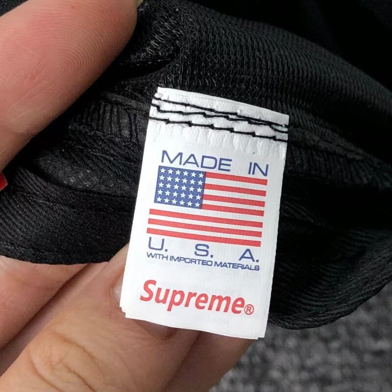 Boné Supreme Military Camp Black Sup-94th/div - HYPER LIST
