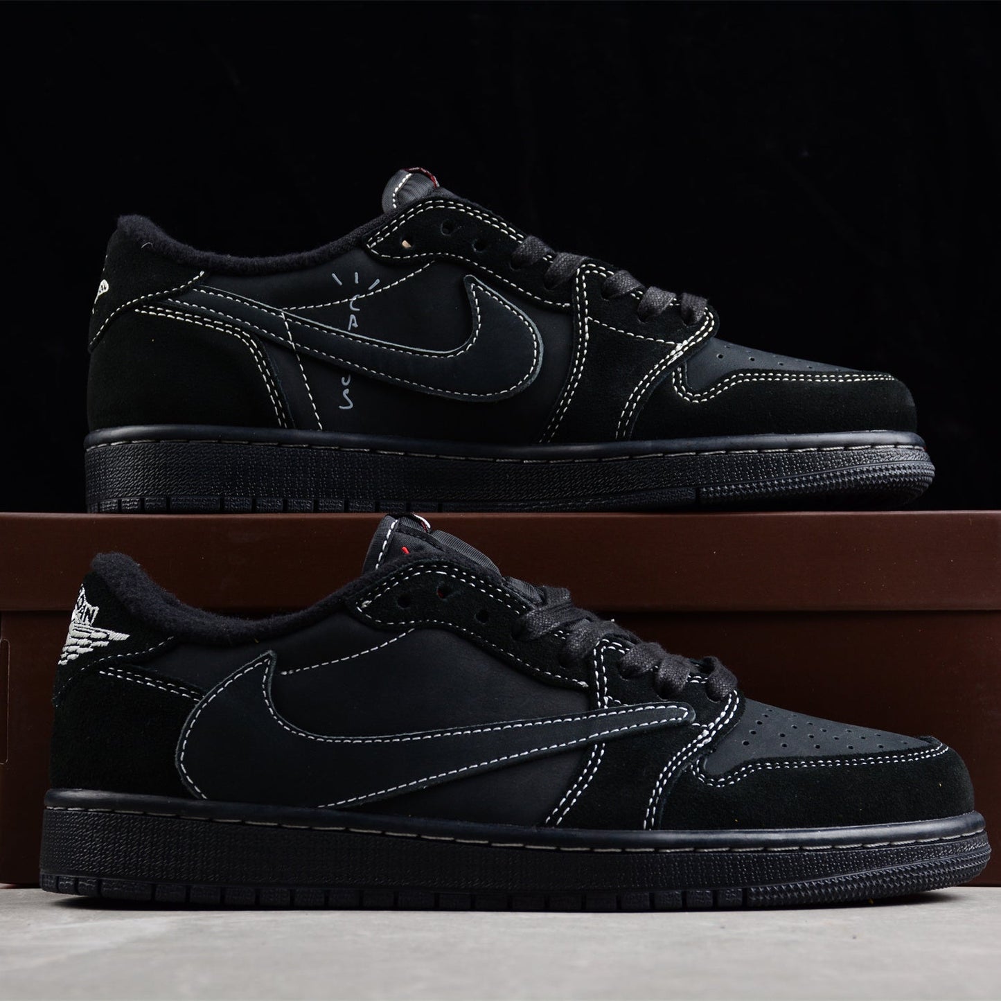 Travis Scott x Air Jordan 1 Low Olives Phantom - HYPER LIST