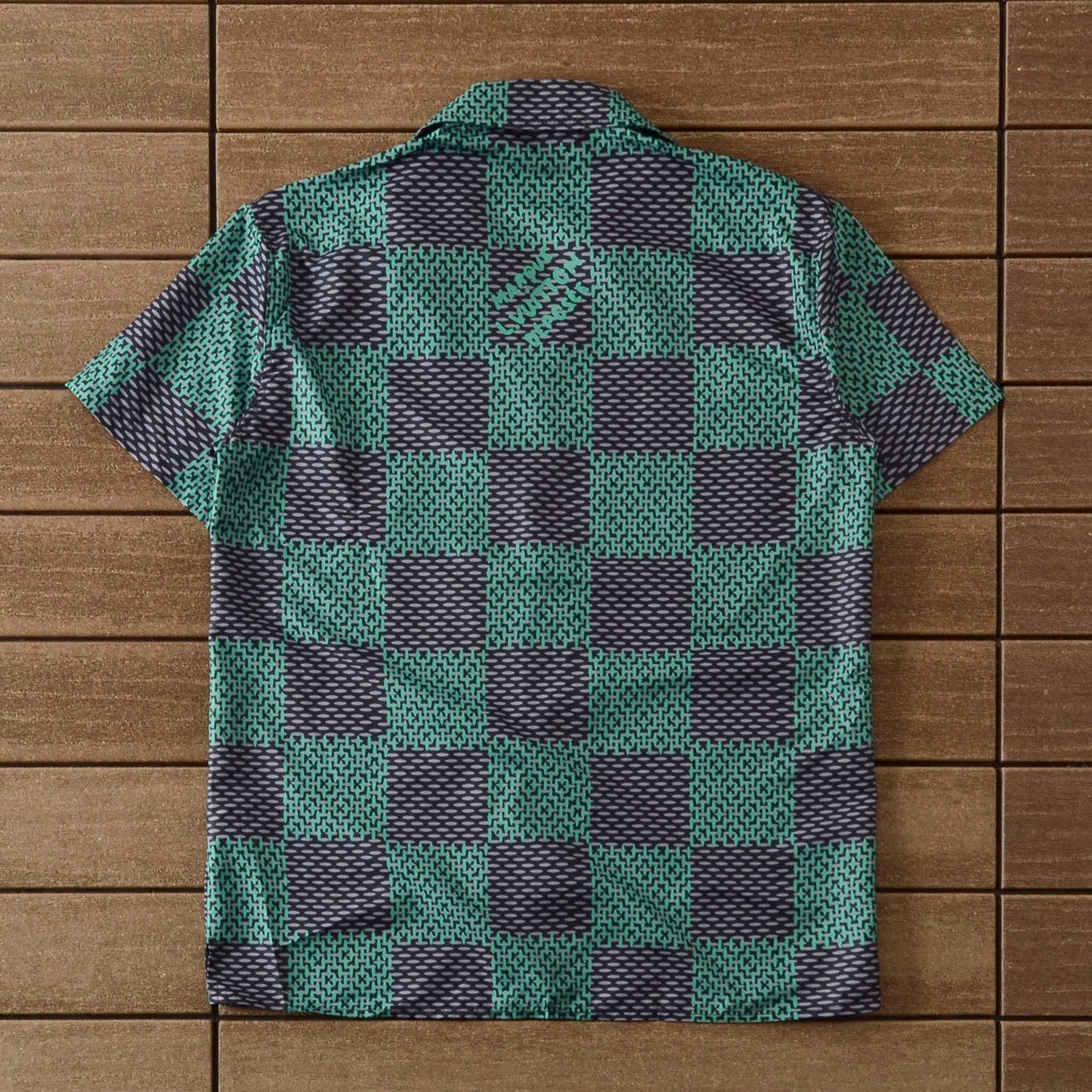 Louis Vuitton Green Short Set