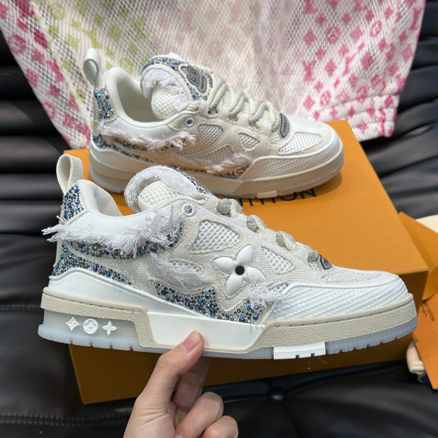 Louis Vuitton Skate White Monogram - HYPER LIST